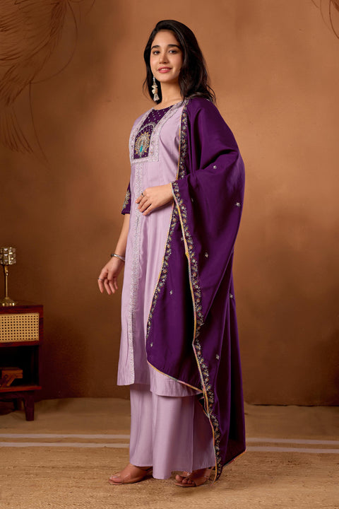 New Premium Multi Embroidery Thread With Beautiful Hand Work Anarkali suit