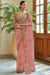 Beautiful Soft Organza Saree With Embroidery Work.