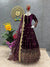 Heavy Viscos Velvet With Heavy Embroidery Sequence Work Gown With Dupatta.