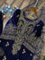 HEAVY VELVET SEQUENCE EMBROIDERY WORK SUIT WITH DUPATTA