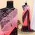 Heavy Soft Georgette Saree With Embroidery C-Pallu + Real Mirror Work.