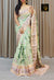 Premium Kota Doriya Saree's With All Over Floral Print Work & Pichwai Design + Zari At Border.