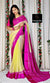 Pure Viscose Georgette Saree With Jacquard Border & Lining All Over.