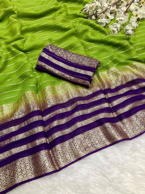 NEW DESIGN VISCOSE GEORGETTE SAREES.