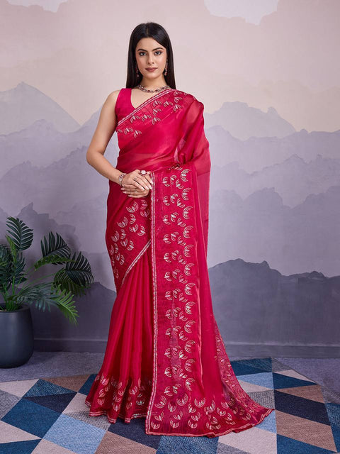 Beautiful  Saree for wedding on premium Soft