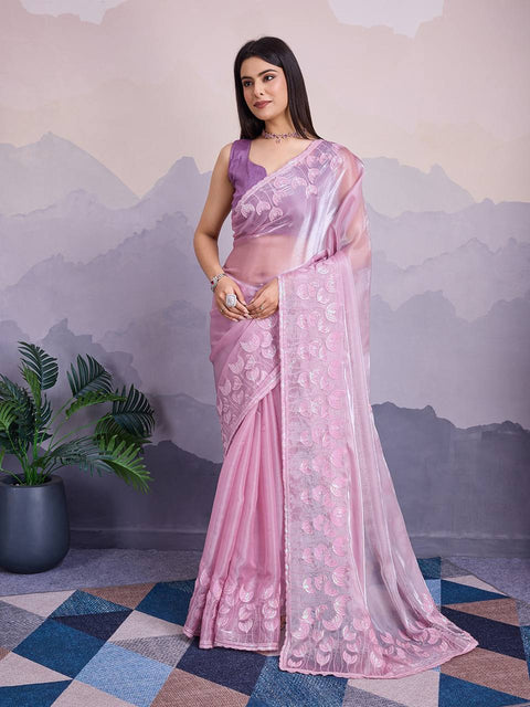 Beautiful  Saree for wedding on premium Soft