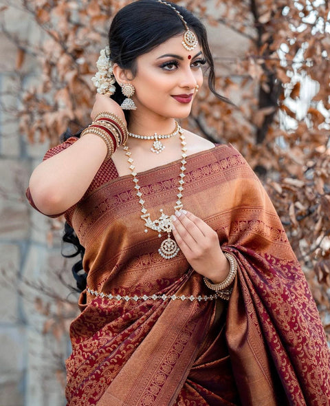 Presenting Enchanting Organic Banarasi Sarees