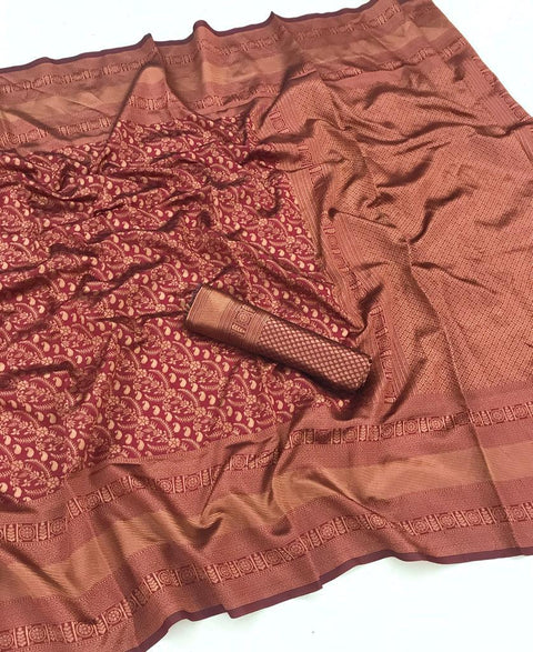 Presenting Enchanting Organic Banarasi Sarees