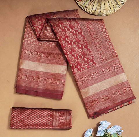 Presenting Enchanting Organic Banarasi Sarees