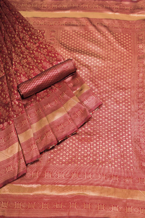 Presenting Enchanting Organic Banarasi Sarees