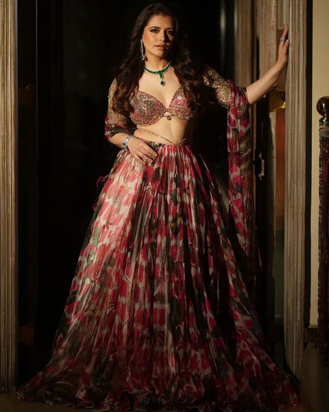 Presenting You Most Beautiful Most Trending Lehenga Choli