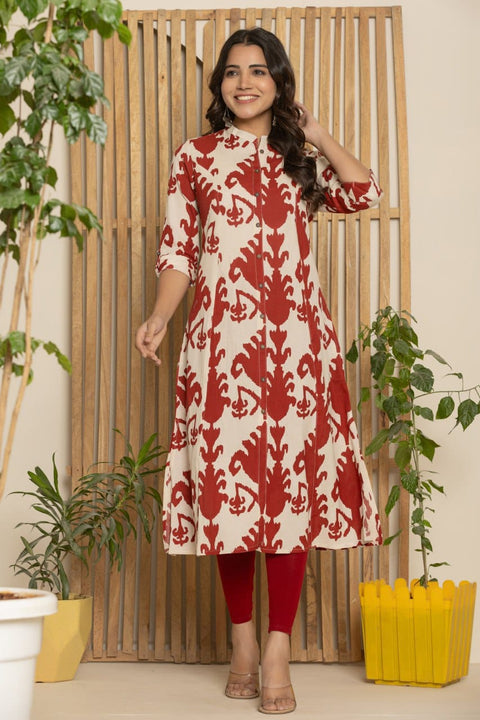 Elevate your ethnic wardrobe with this stunning Cotton Kurti,