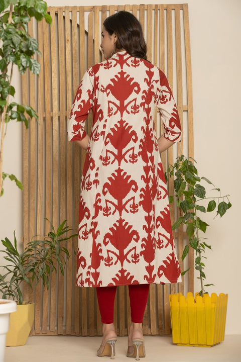 Elevate your ethnic wardrobe with this stunning Cotton Kurti,