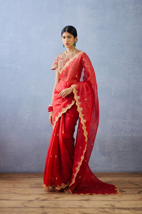 Pure Khadi Organza Designer Saree