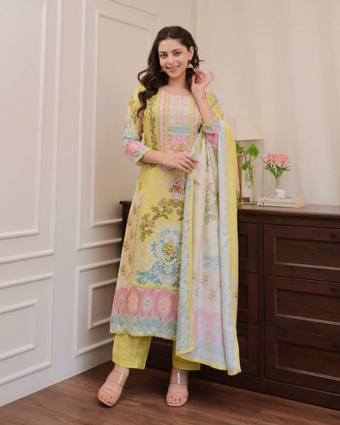 Pista Green Kurta Suit Sets for Women