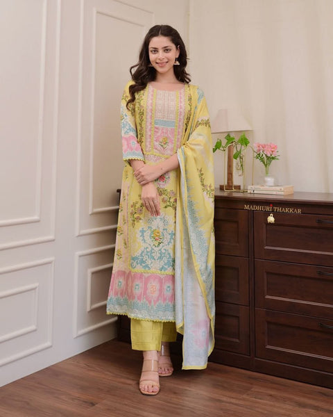 Pista Green Kurta Suit Sets for Women