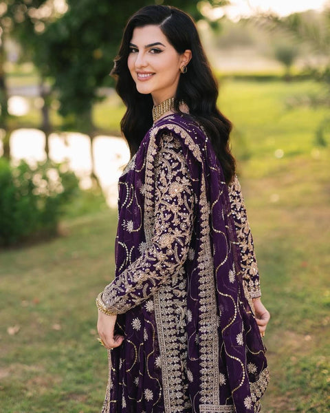 New Designer Party Wear Look Top-Pent and Dupatta