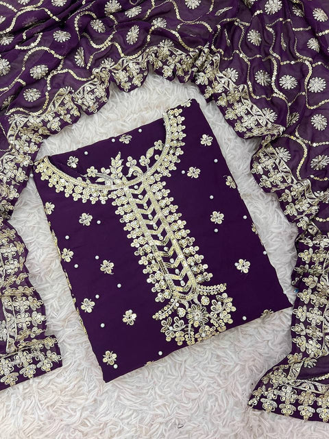 New Designer Party Wear Look Top-Pent and Dupatta