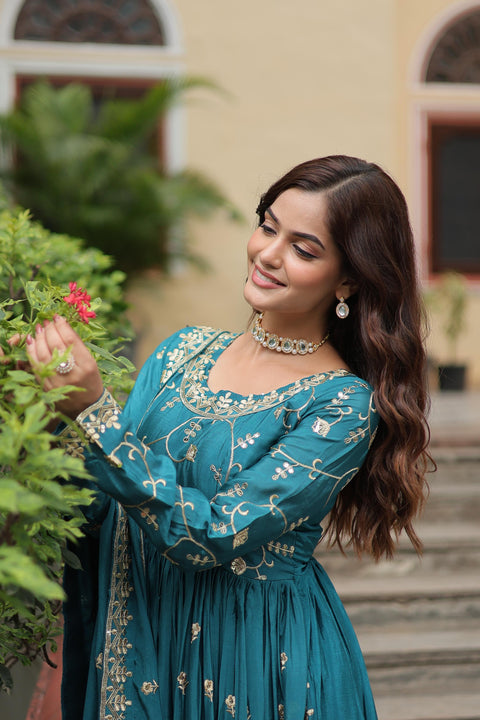 PREMIUM DESIGNER READYMADE TOP-SHARARA-DUPATTA