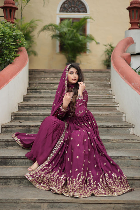 PREMIUM DESIGNER READYMADE TOP-SHARARA-DUPATTA