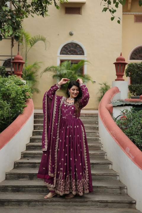 PREMIUM DESIGNER READYMADE TOP-SHARARA-DUPATTA