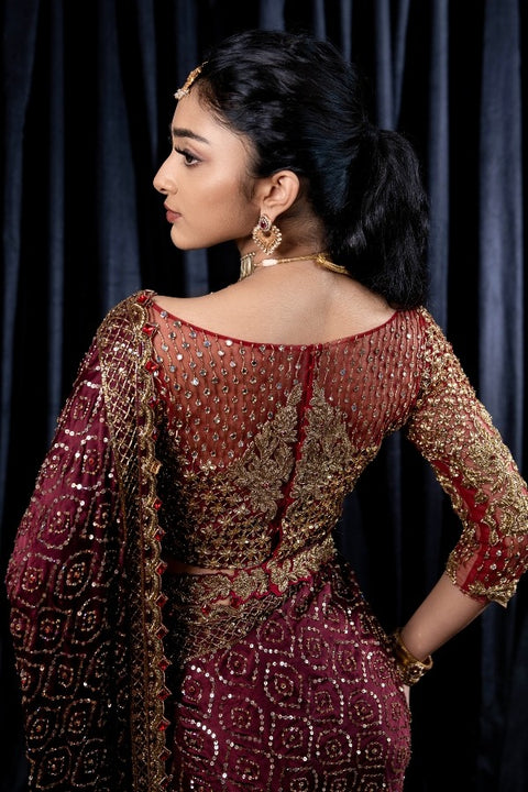 Heavy Kasturi Silk Georgette Saree with Blouse