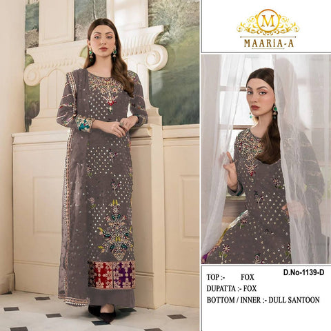 Heavy Fox Georgette Pakistani  Suit