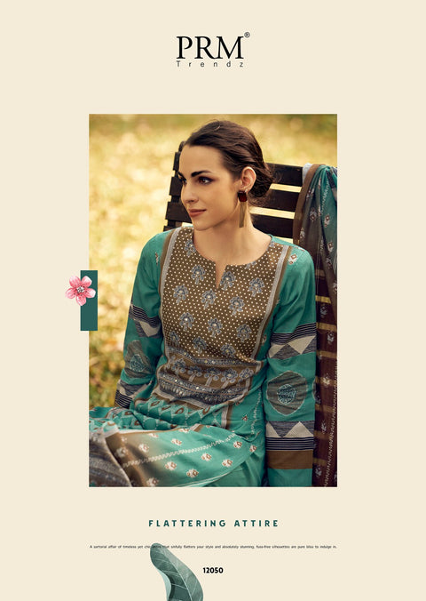 Designer Printed pure jamm cotton Kurta With Pant And Dupatta