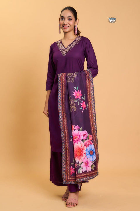 Varanga Women Kurta Pant Dupatta Set