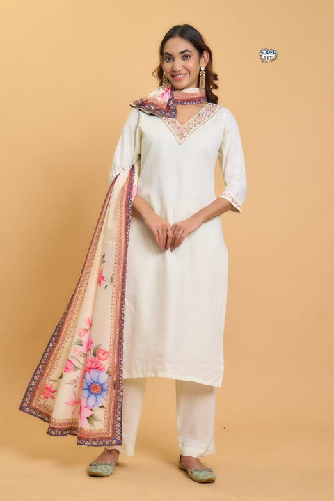 Varanga Women Kurta Pant Dupatta Set