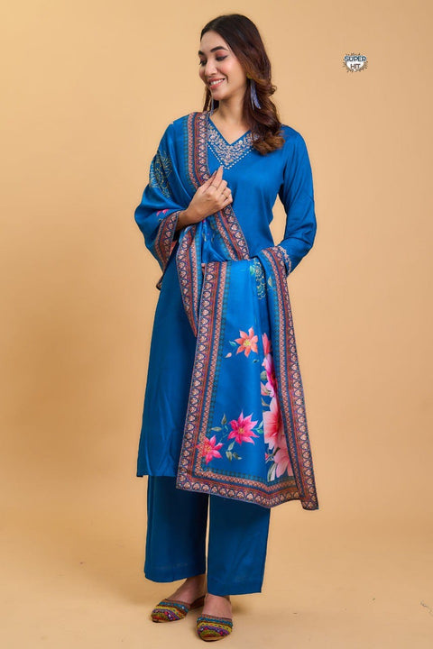 Varanga Women Kurta Pant Dupatta Set