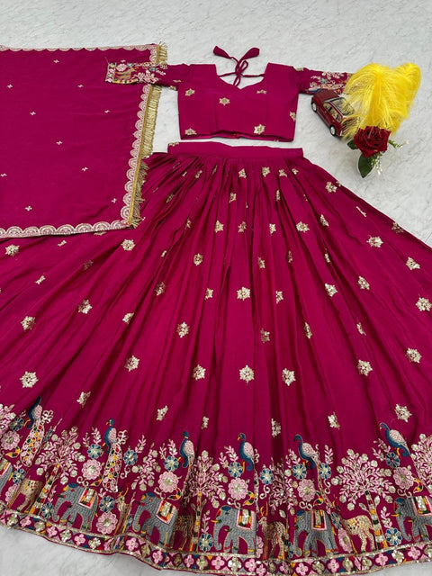 Beautiful traditional paithani Gown