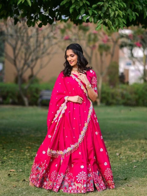 Beautiful traditional paithani Gown