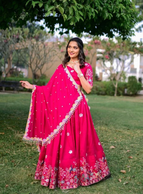Beautiful traditional paithani Gown