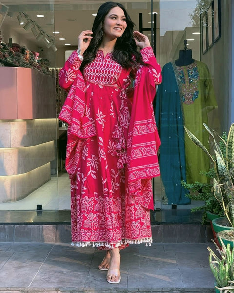 Aliya Cut Super Beautiful And Gorgeous Kurtis set