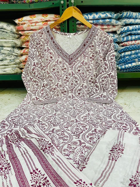 Stylee Lifestyle Wool Printed Salwar Suit