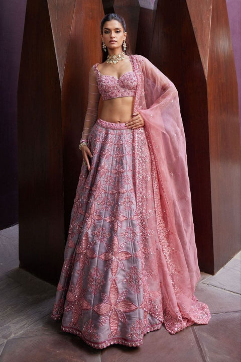 Embroidered full Stitched Lehenga Choli