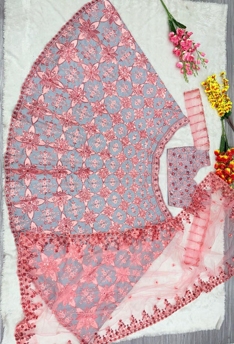 Embroidered full Stitched Lehenga Choli