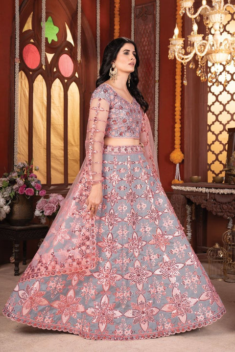Embroidered full Stitched Lehenga Choli