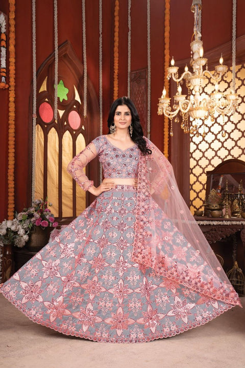 Embroidered full Stitched Lehenga Choli
