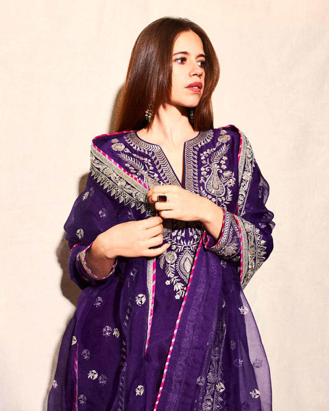 Printed Cotton Straight Suit Set With Dupatta