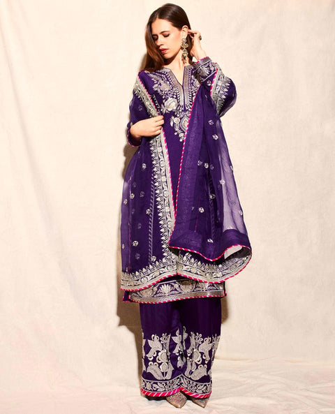Printed Cotton Straight Suit Set With Dupatta
