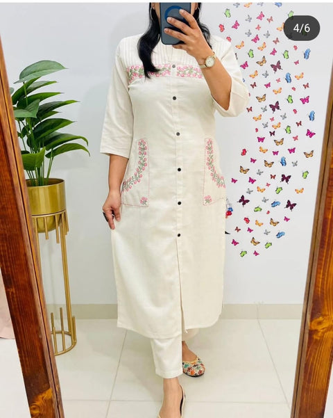 Designer Jaipuri Print in Anarkali Pattern Suit
