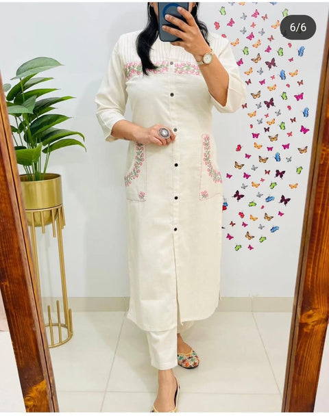Designer Jaipuri Print in Anarkali Pattern Suit