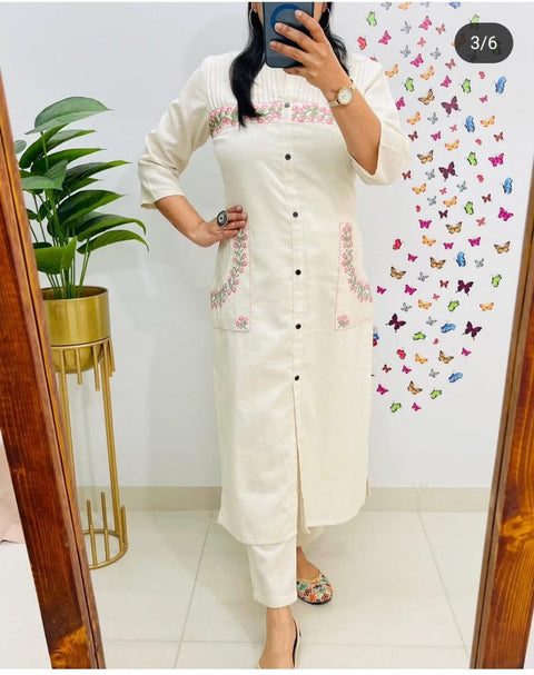 Designer Jaipuri Print in Anarkali Pattern Suit