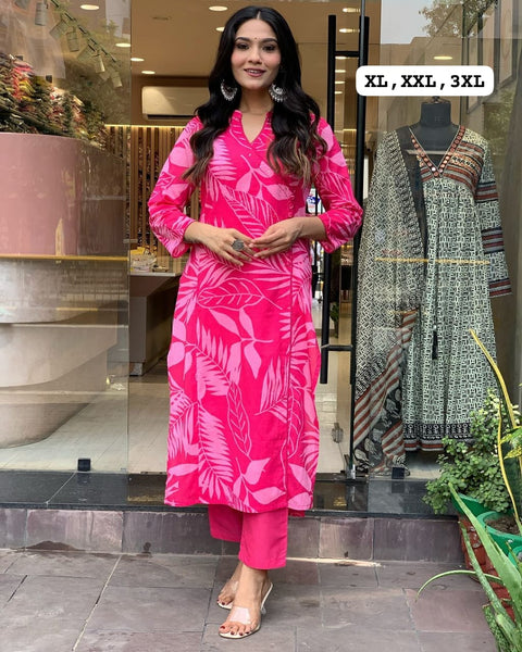 ethnic Lady women printed full length desined rayon kurti