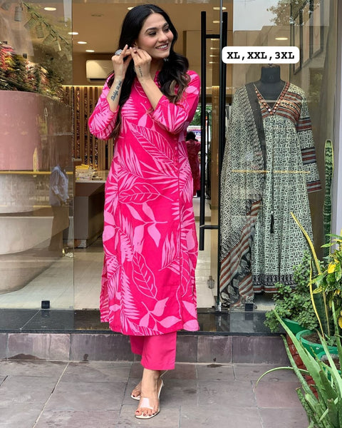 ethnic Lady women printed full length desined rayon kurti