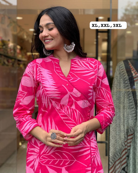 ethnic Lady women printed full length desined rayon kurti
