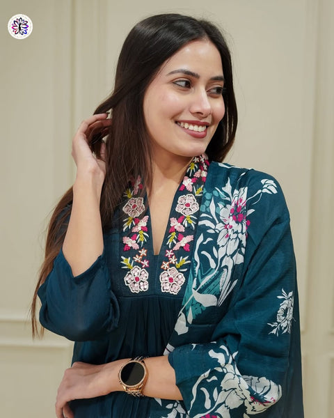 New lonching semi stitched designer pakistani suit
