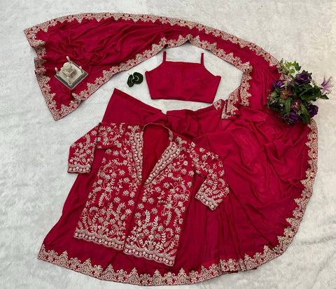 beautiful chinnon silk party wear ready to wear fully stitched saree